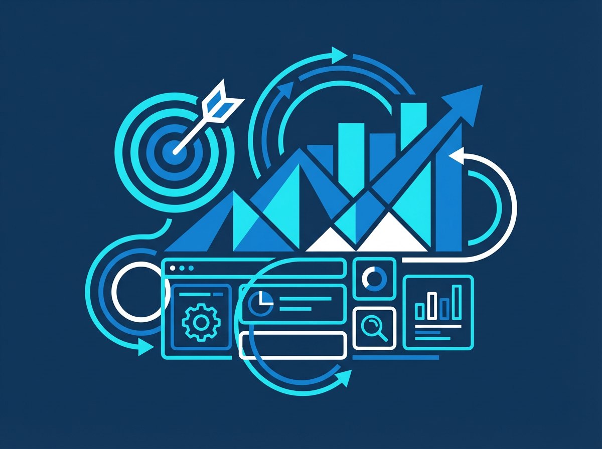 원플랜 AI 기술을 활용한 맞춤형 인플루언서 마케팅 전략 시각화 이미지