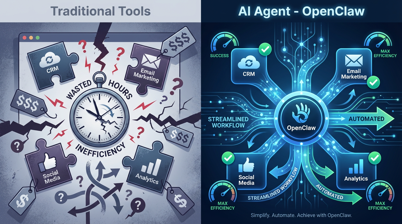 OpenClaw 오픈클로 마케팅 팀 실제 활용 사례 — 주간 15~20시간 업무 절감 콘텐츠 3배 증가