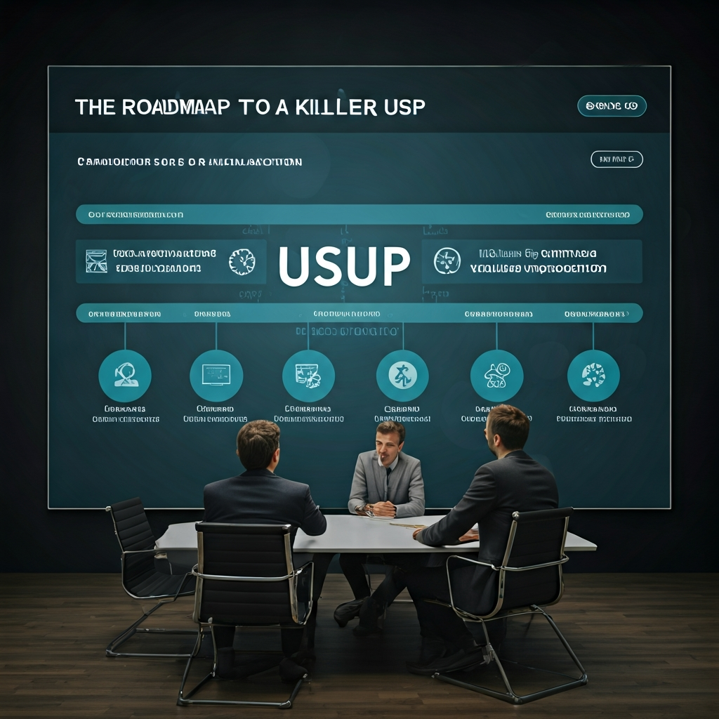 USP 설정, 차별화 전략, 브랜드 포지셔닝, 경쟁 우위, 원플랜마케팅