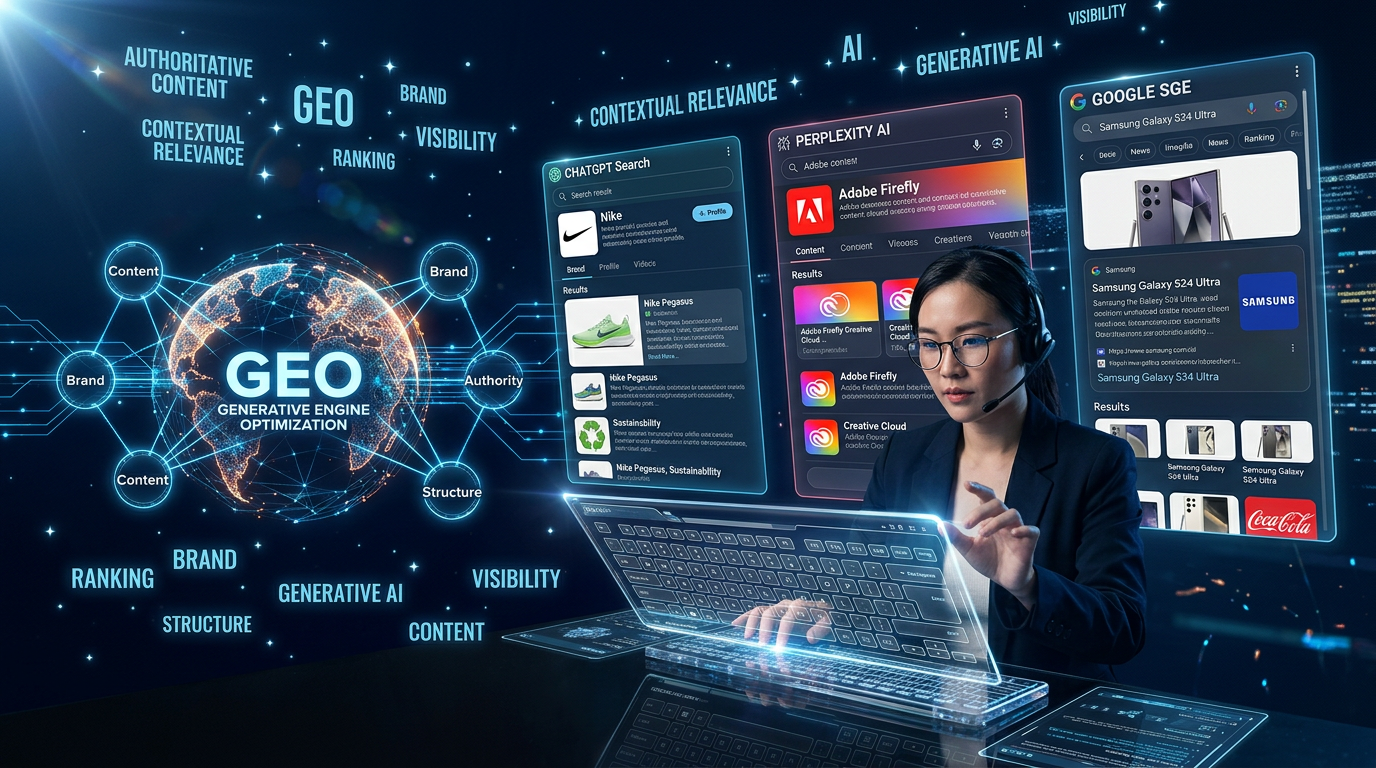 오픈클로 GEO 콘텐츠 전략 썸네일 — AI 검색 최적화 자동화