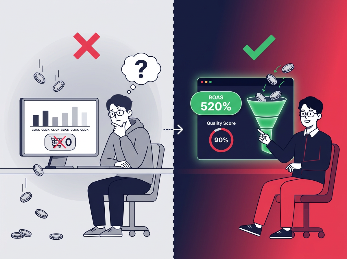 네이버 쇼핑검색광고 개념 이해 전후 비교 원플랜마케팅